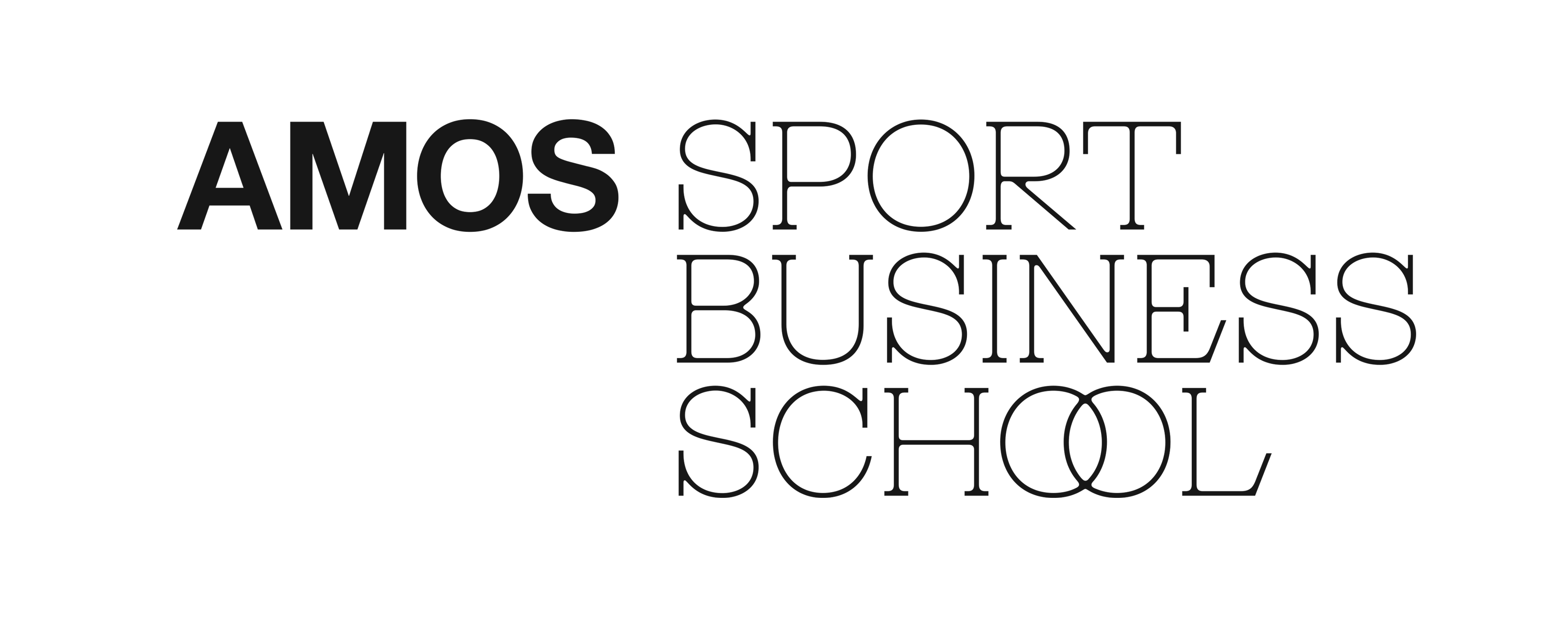 AMOS Sport Business School logo