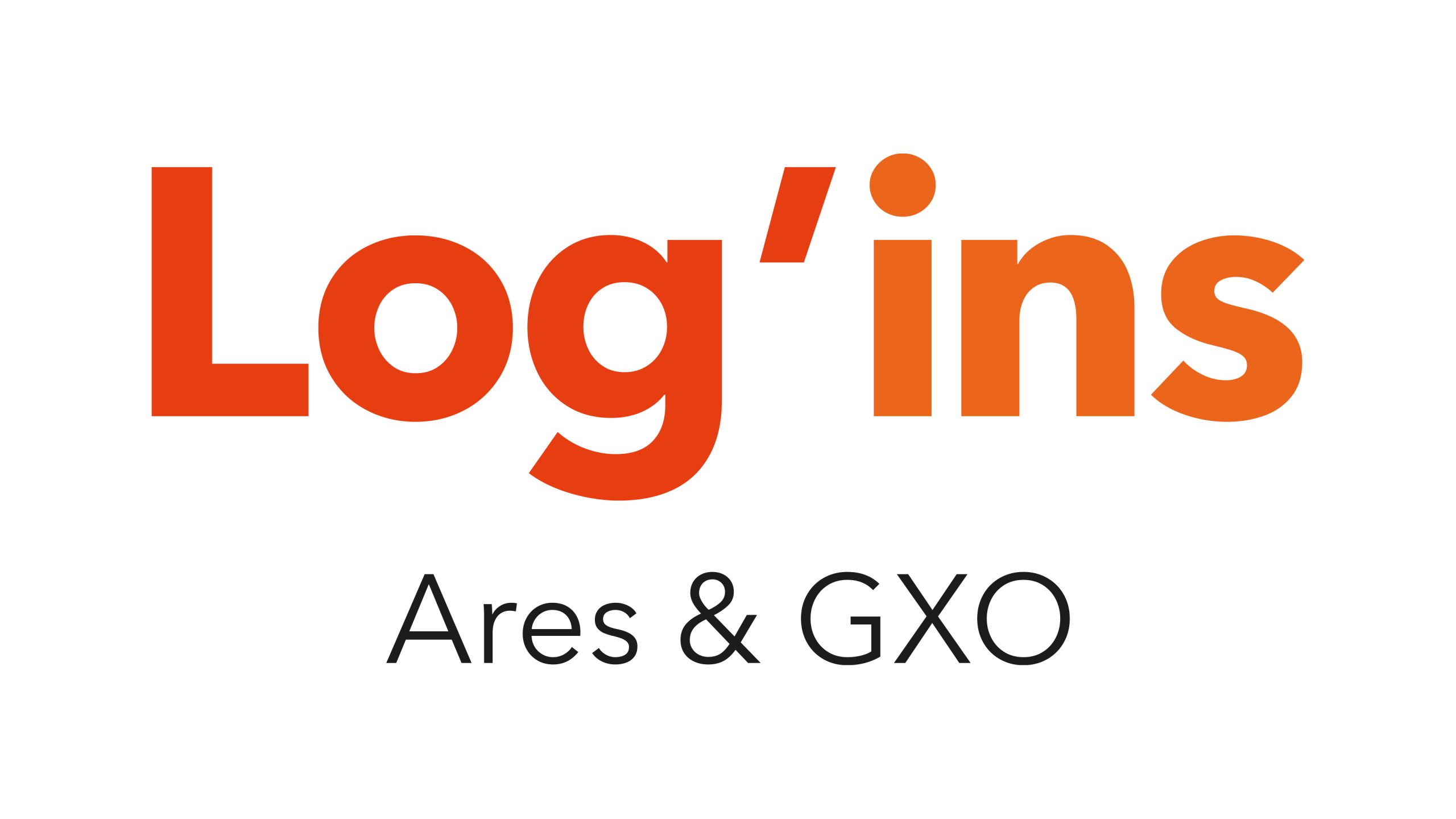 Log'ins Ares & GXO logo